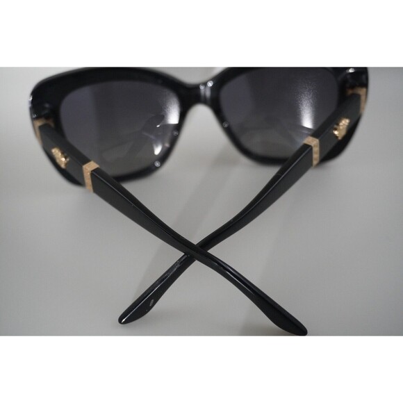 Versace VE 4305Q Gold Medusa emblem Greca design Luxury Black acetate frame, UV - Picture 7 of 9